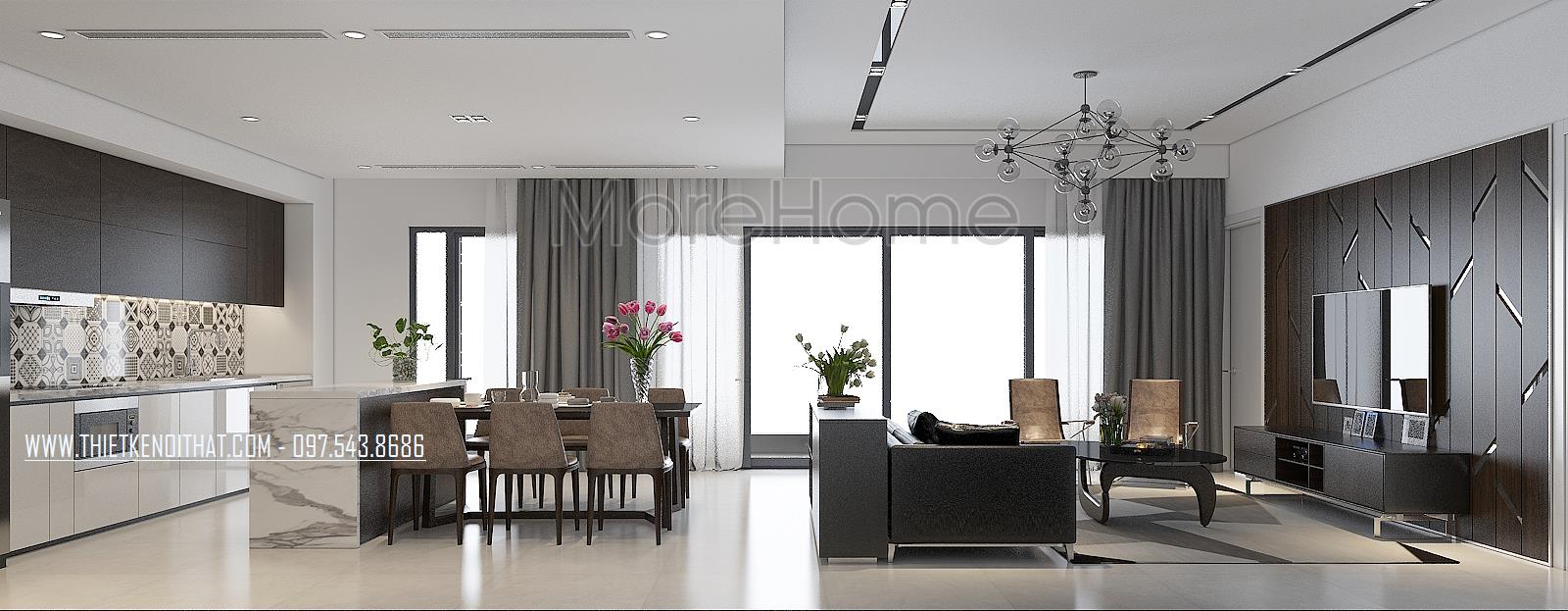  Thiết kế căn hộ IMPERIA GARDEN  đẹp